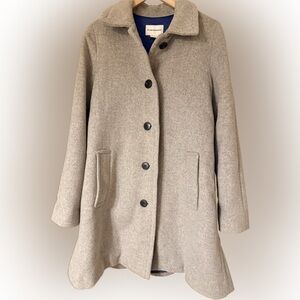 NWOT Club Monaco Wool-Cashmere Blend Coat – Grey – Size M